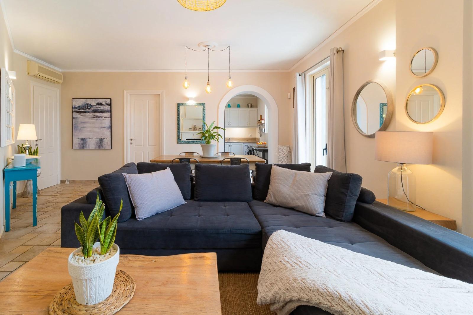 Living and dining area