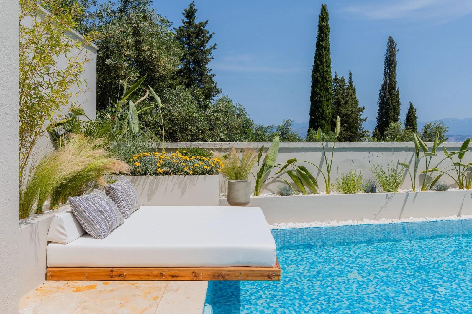 Pool lounger view